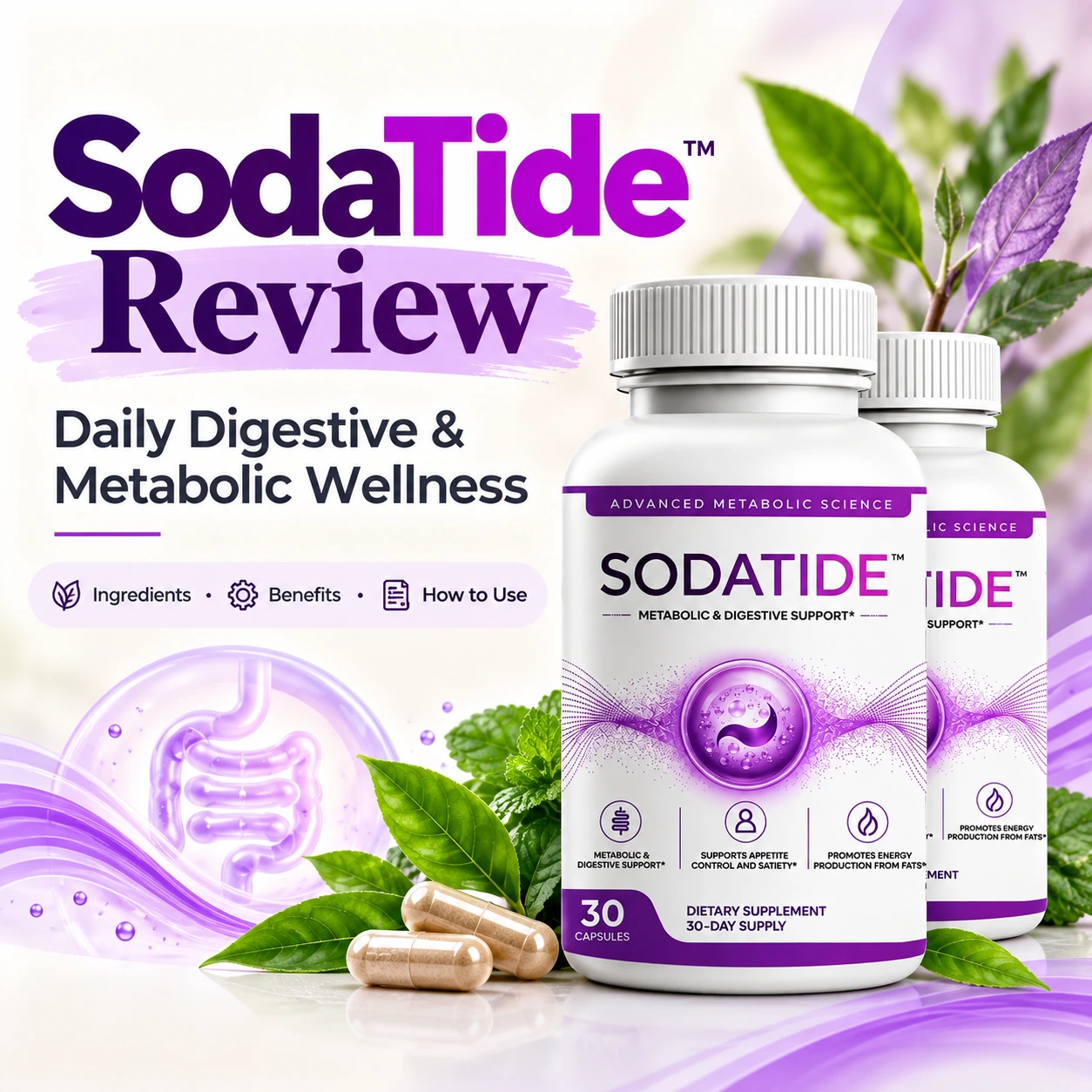 SodaTide Synbiotic Supplement